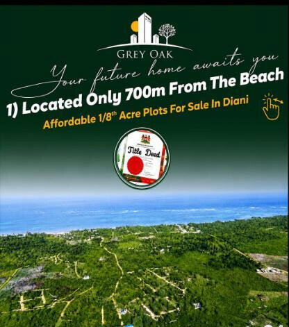 50x100 Plot in Gated Community, Ukunda