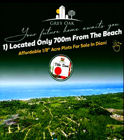 50x100 Plot in Gated Community, Ukunda