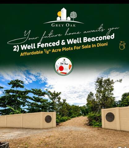 50x100 Plot in Gated Community, Ukunda