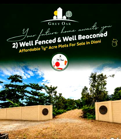 50x100 Plot in Gated Community, Ukunda