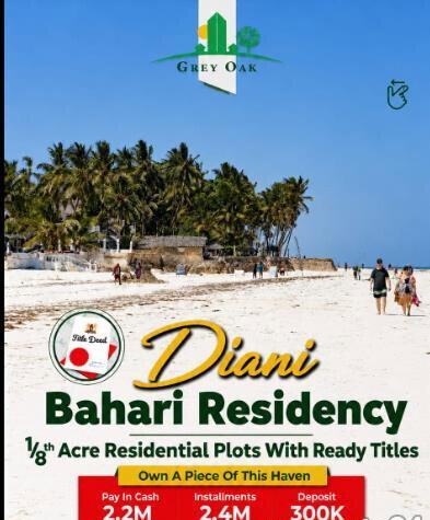 50x100 Plot in Gated Community, Ukunda