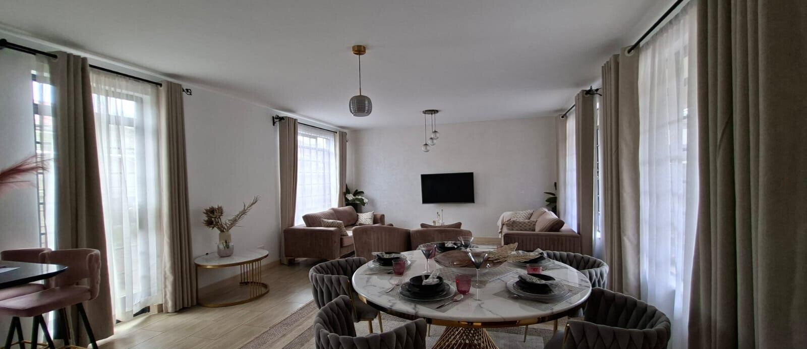 Brand-New 4BR Townhouse with Gourmet Kitchen & Pantry - Syokimau