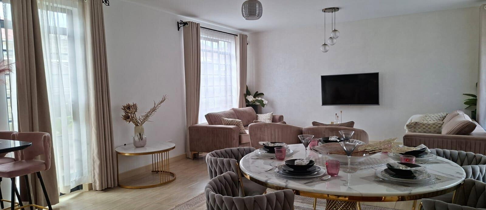 Brand-New 4BR Townhouse with Gourmet Kitchen & Pantry - Syokimau
