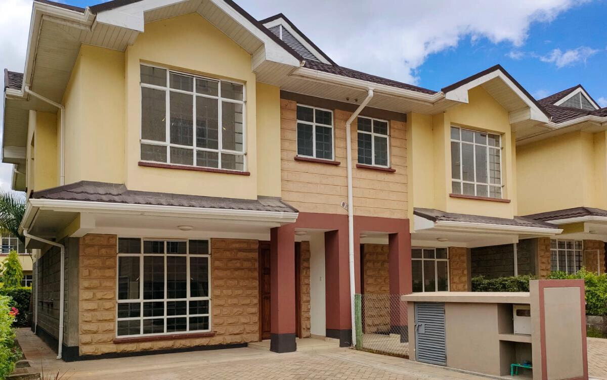 4BR Townhouse with River Views & Private Garden - Athi River
