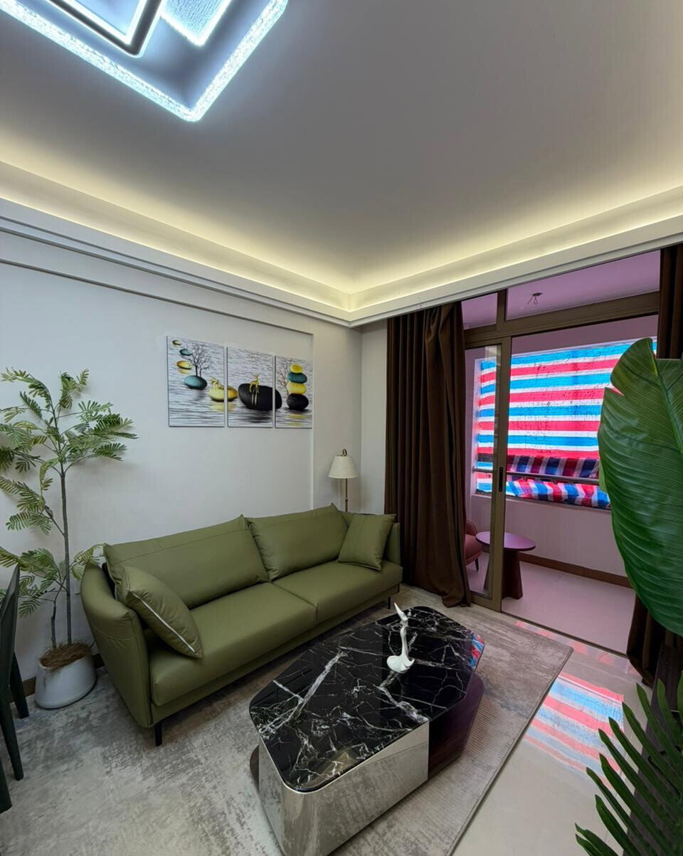 2BR with Custom Finishes & French Windows - Kilimani