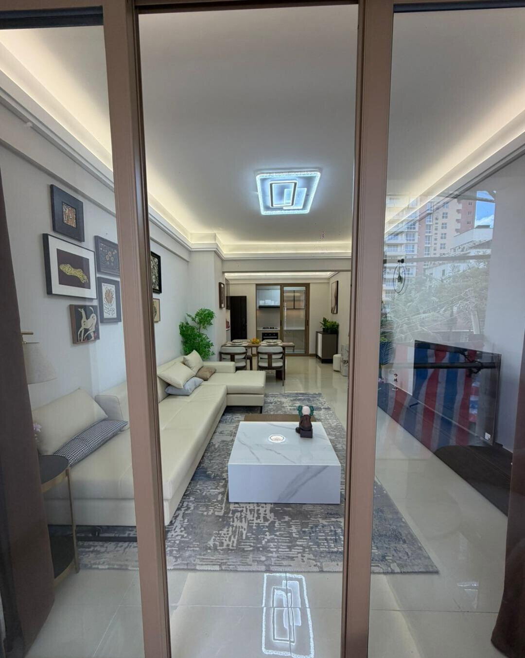 2BR with Custom Finishes & French Windows - Kilimani
