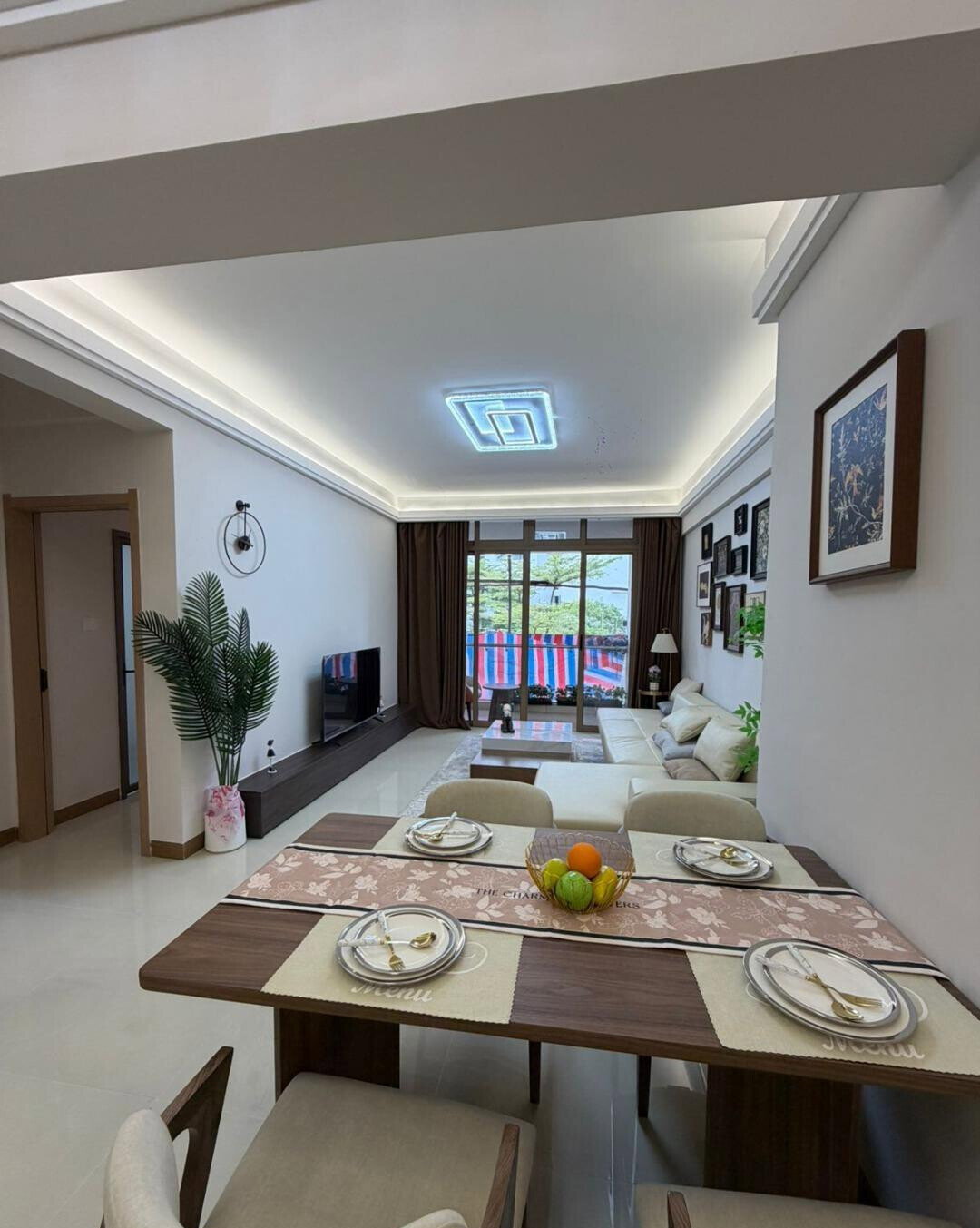 2BR with Custom Finishes & French Windows - Kilimani