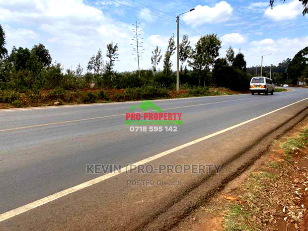 Land for Sale Touching Tarmac in Kikuyu, Kamangu.