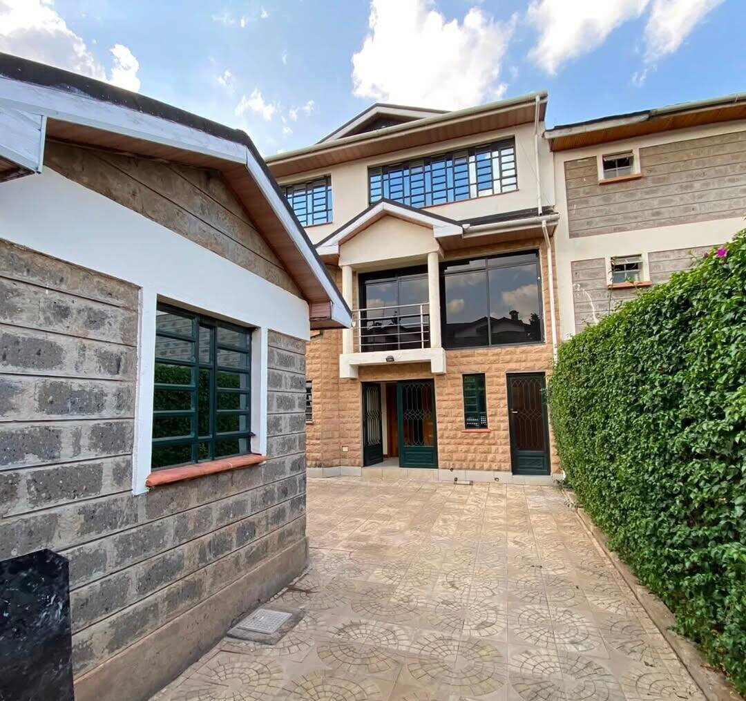6BR Townhouse with Garden for KSh 180K