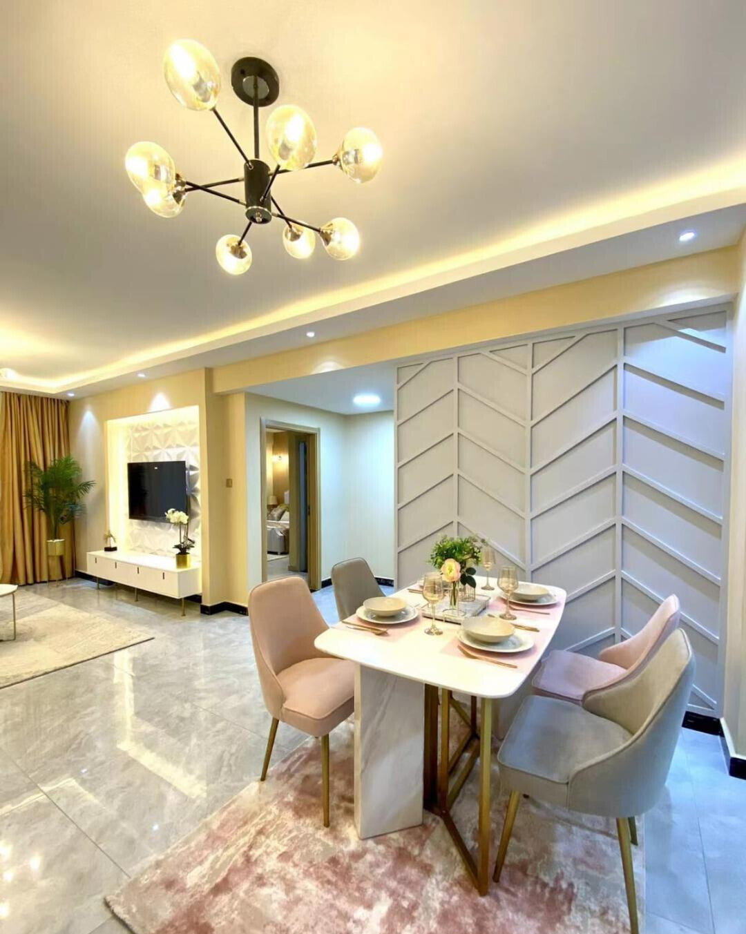 3-Bed Penthouse with Gym & Pool Access - Kilimani