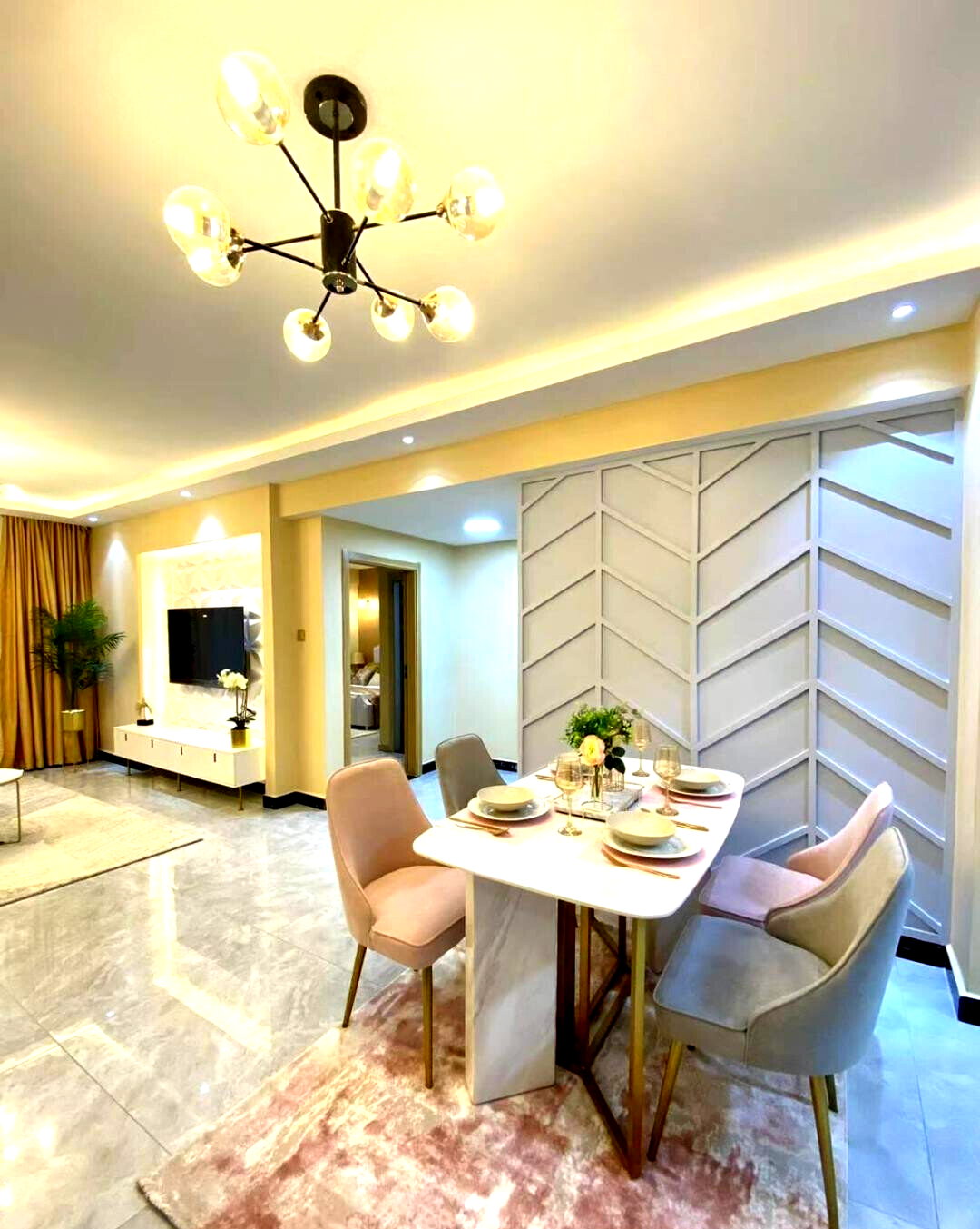 3-Bed Penthouse with Gym & Pool Access - Kilimani