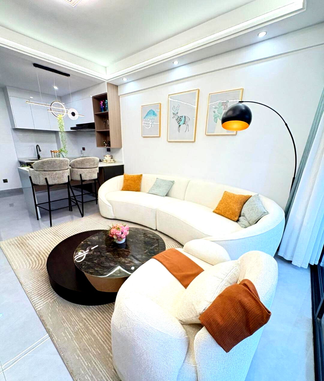 2BR Master Ensuite with Rooftop Terrace & City Views - Kilimani