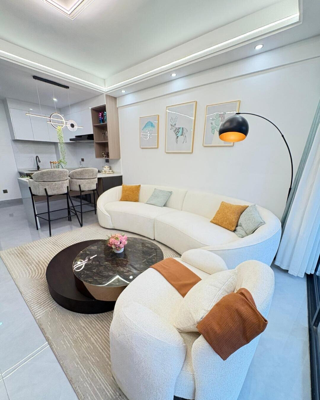 2BR Master Ensuite with Rooftop Terrace & City Views - Kilimani