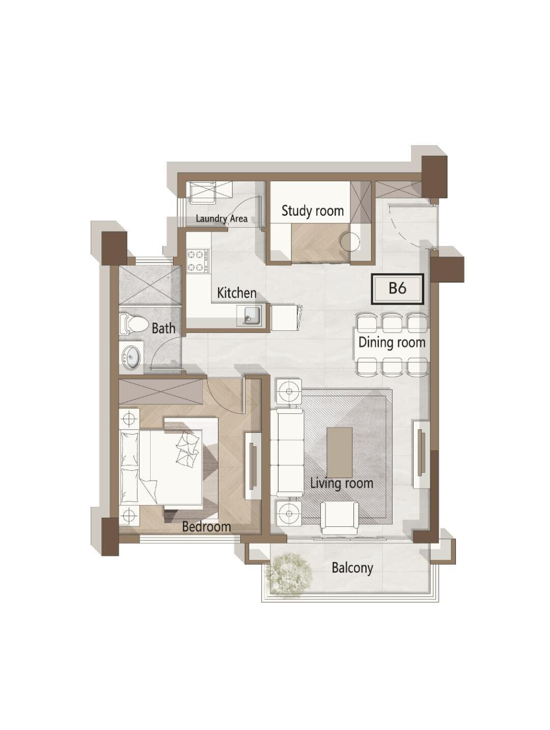 2BR Master Ensuite with Rooftop Terrace & City Views - Kilimani