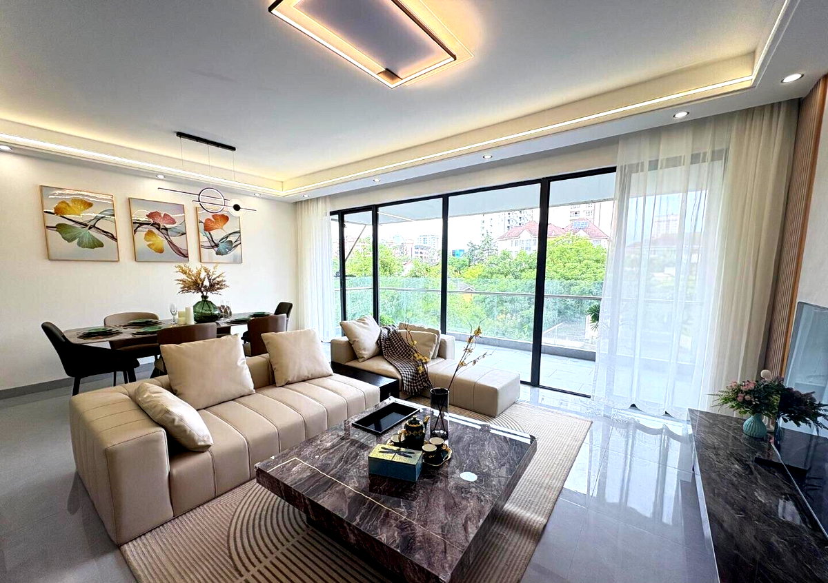 2BR Master Ensuite with Rooftop Terrace & City Views - Kilimani