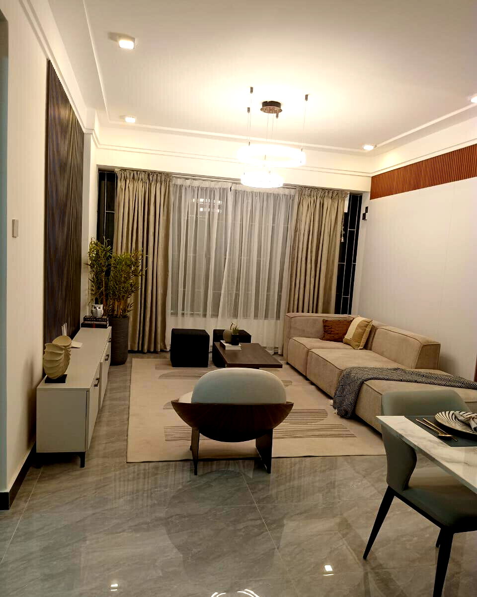 2BR Apartment with Pool & Gym Access - Lavington