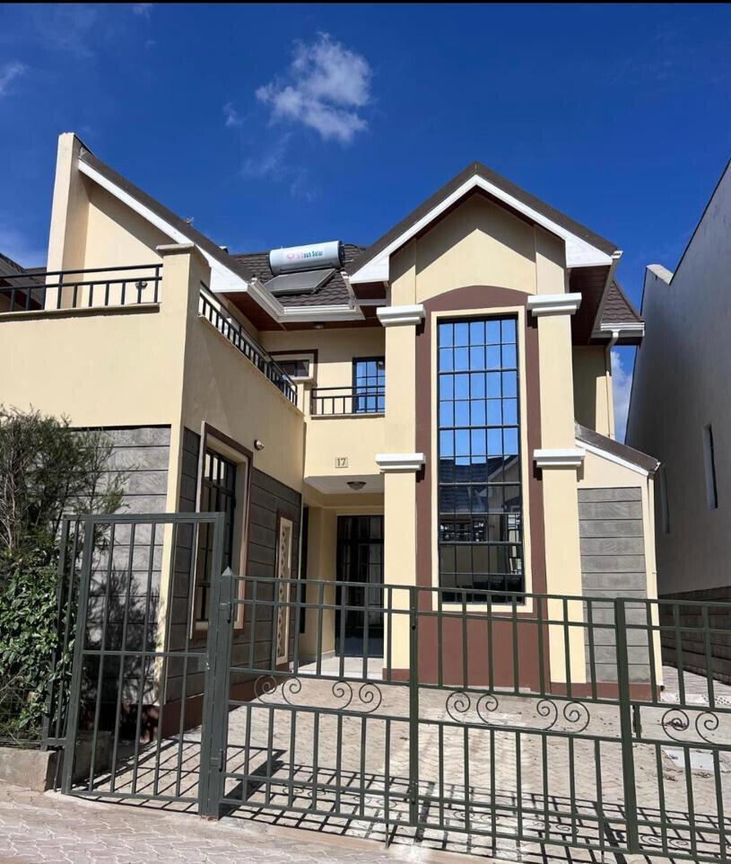 5BR All-Ensuite Townhouse with Borehole & Gated Security - Ngong