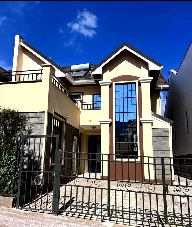 5BR All-Ensuite Townhouse with Borehole & Gated Security - Ngong