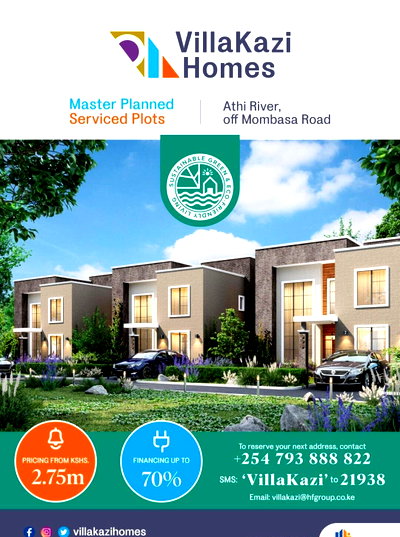 Garden Plot with Parking at KSh 2.8M