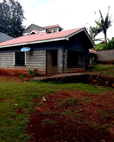 Gated 3BR Home with Garden at KSh 40K