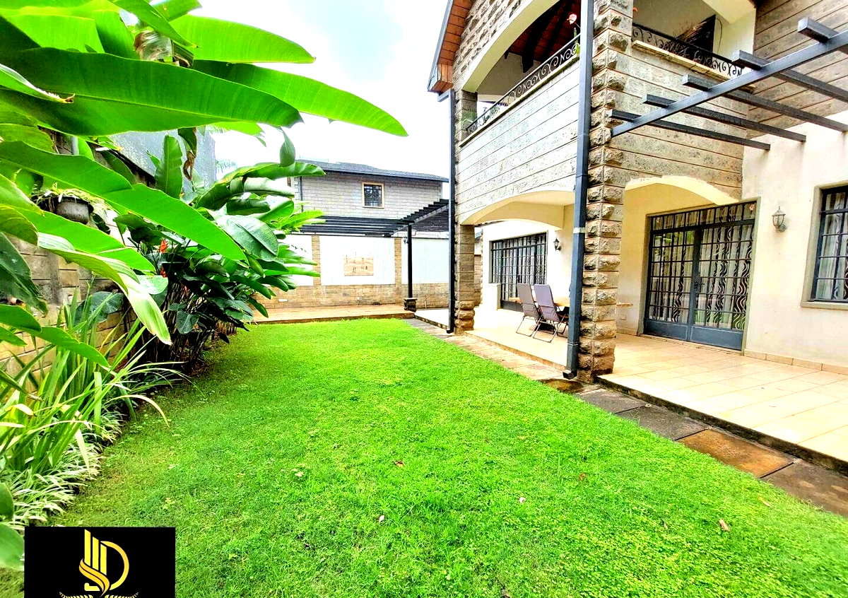 Stone-Clad 5-Ensuite Townhouse with Attic Studio - Lavington