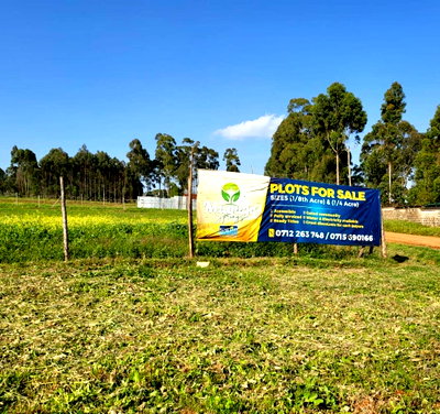 Garden Plot for KSh 18M in Nakuru