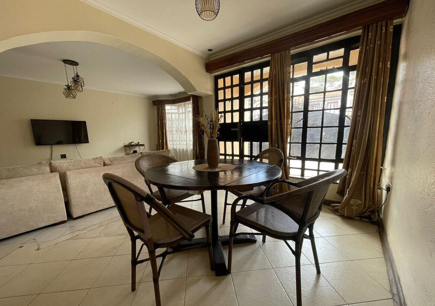 3BR Townhouse with DSQ & Master Balcony - South C Gated