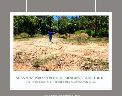 0.1 Acre Gated Plot in Shanzu