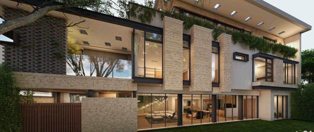 5-Ensuite Nature-Inspired Villa with Huge Gardens - Westlands