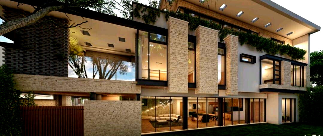 5-Ensuite Nature-Inspired Villa with Huge Gardens - Westlands