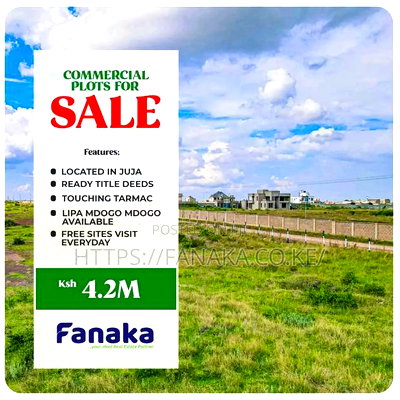 Land for Sale in Juja, Touching Tarmac - Image 1