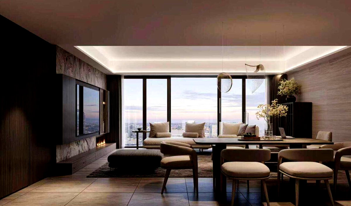 2BR + DSQ Off-Plan with Rooftop Infinity Pool & Restaurant - Riverside