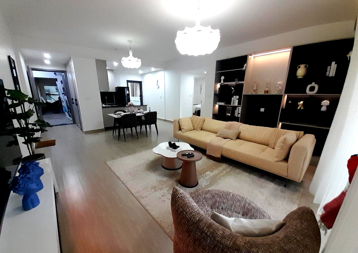 2BR Ready Apartment with Heated Pool & Sauna - Kilimani