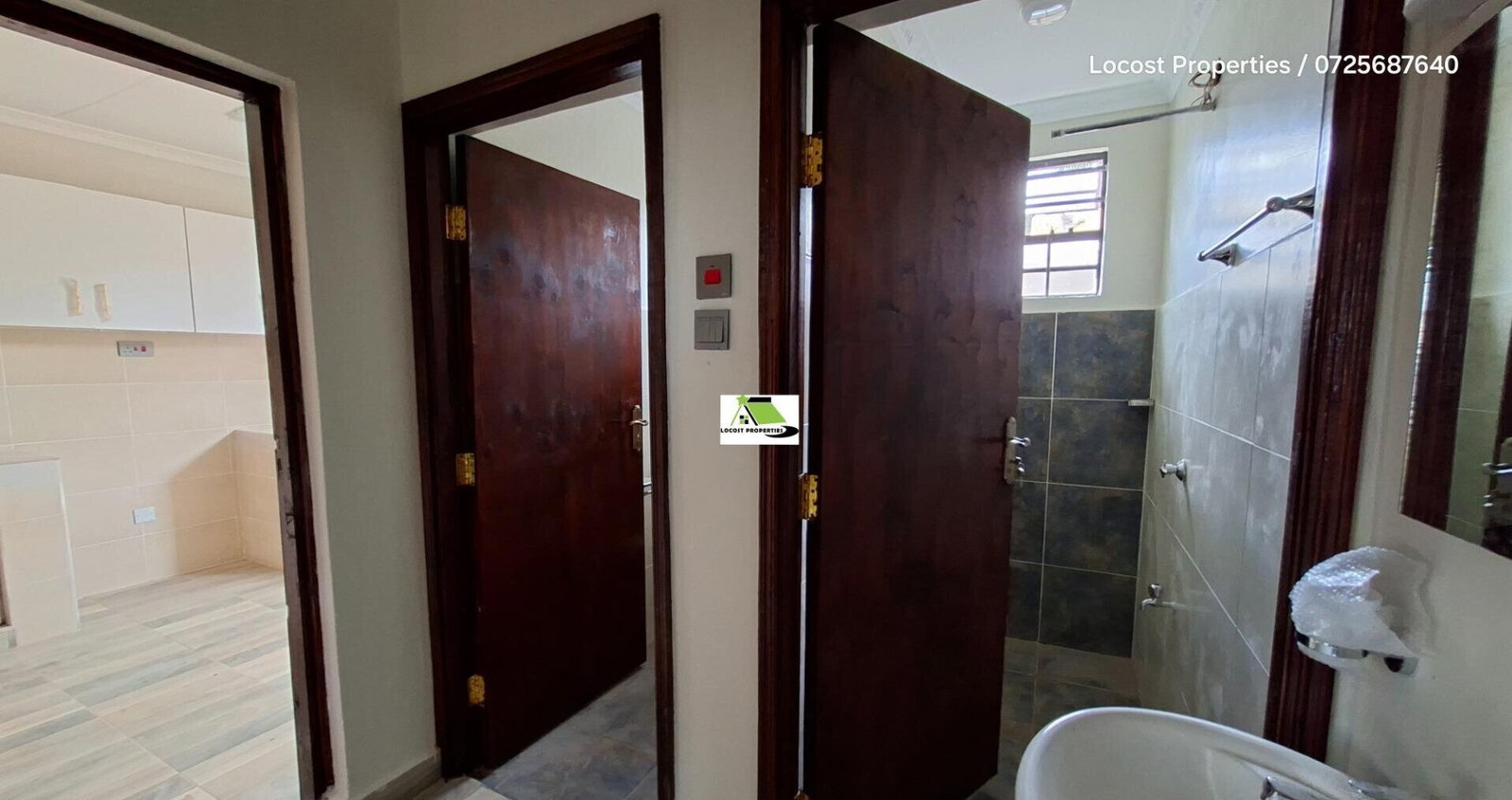 2BR Bungalow with Parking at KSh 40K