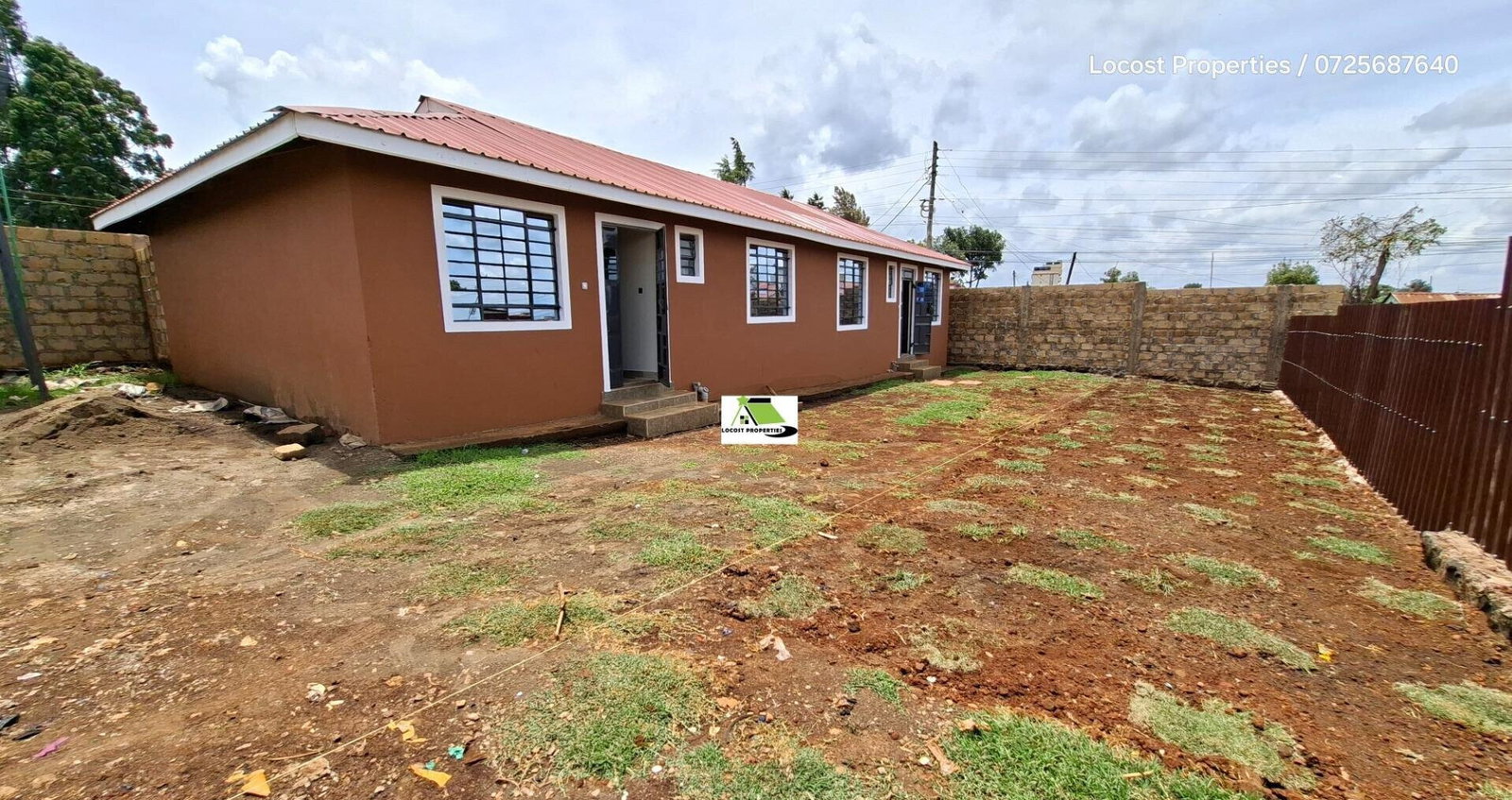 2BR Bungalow with Parking at KSh 40K