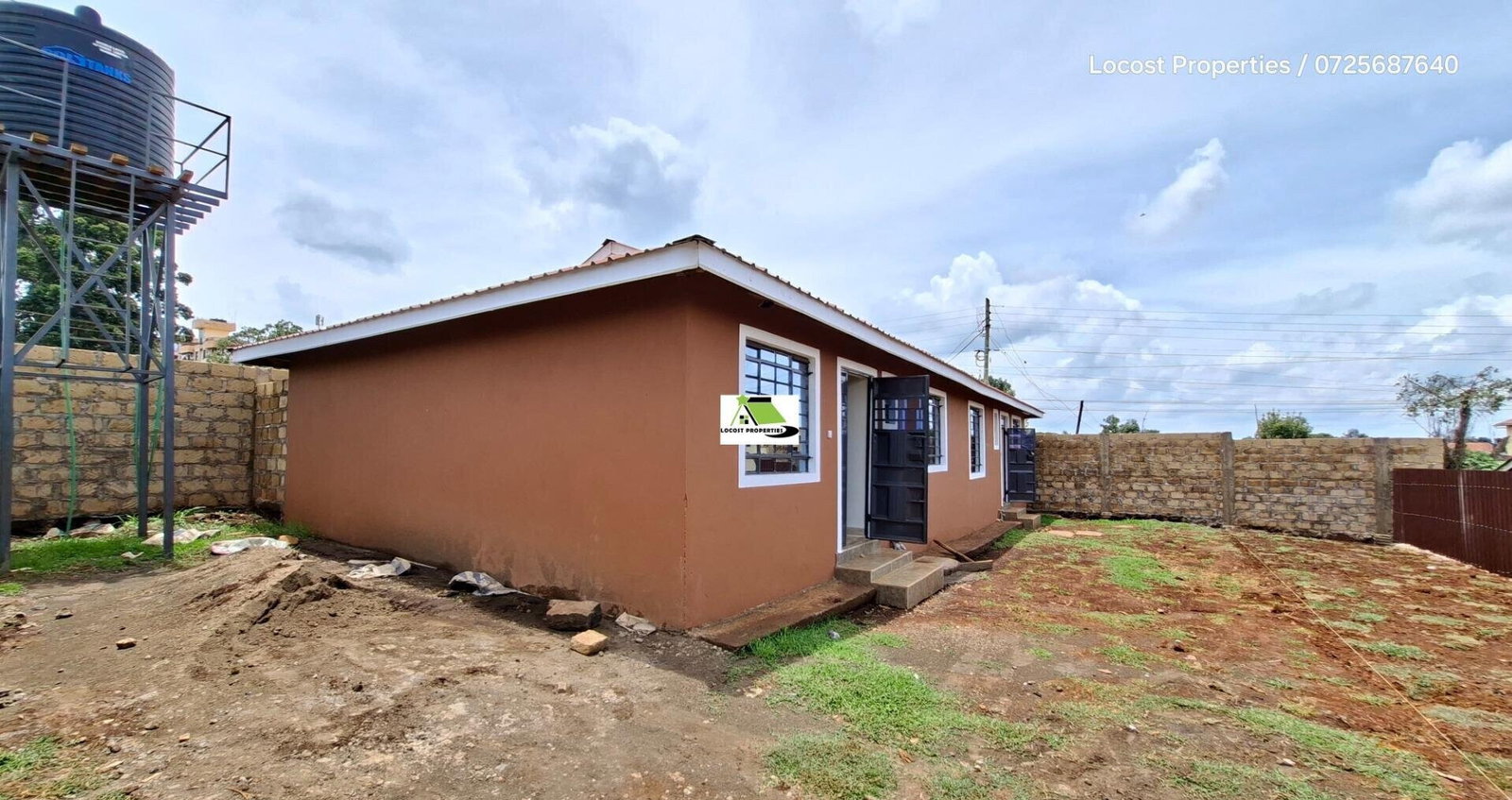 2BR Bungalow with Parking at KSh 40K