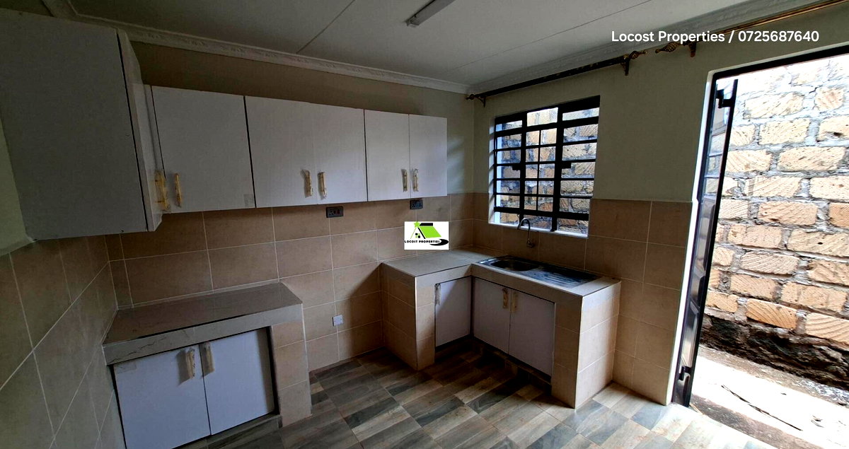 2BR Bungalow with Parking at KSh 40K