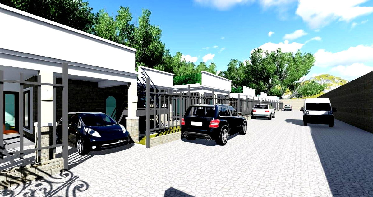 3BR Flat Roof Bungalow with Parking for 3 Cars – Kenyatta, Nairobi