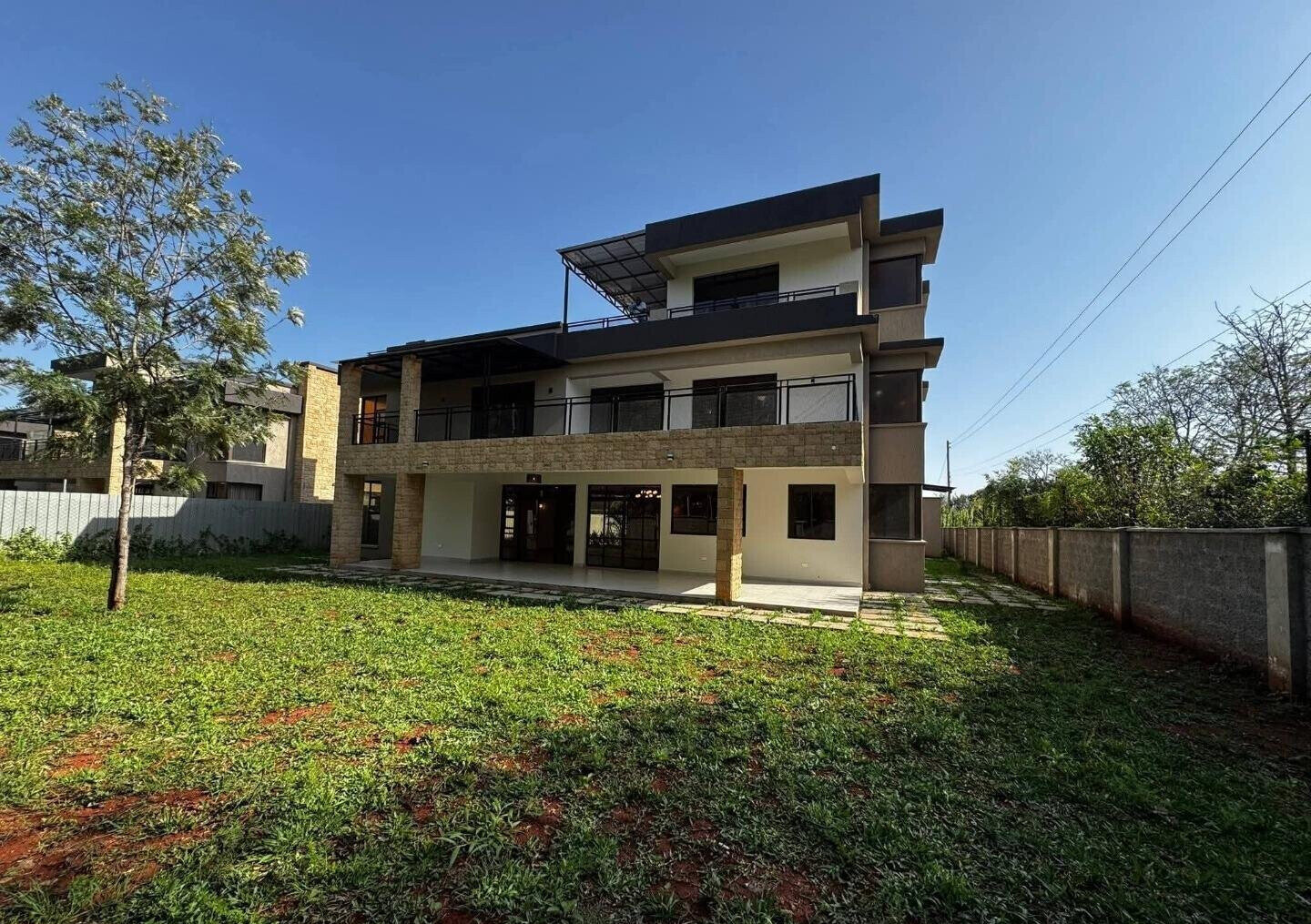 Newly Built 6-Bed Villa in Exclusive 3-Unit Gated Estate – Karen